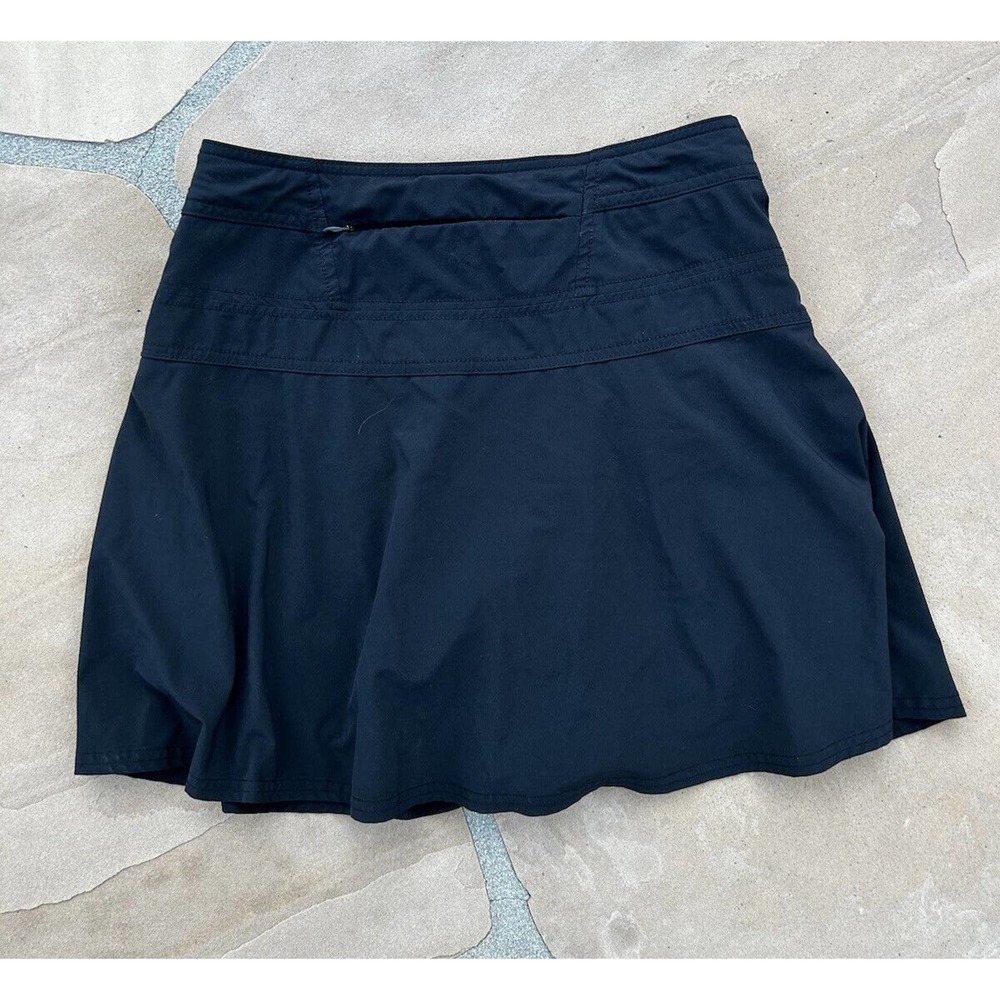 Athleta Black Athletic Skort with Wide Waistband - Picture 3 of 3